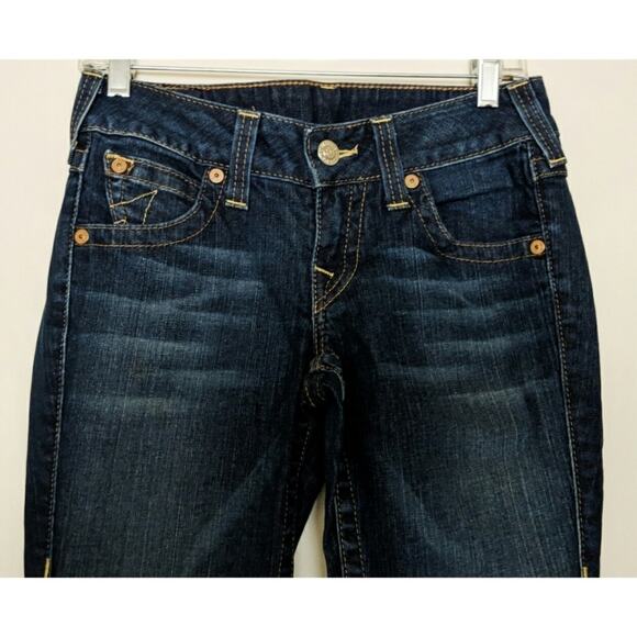 True Religion Becky Boot Cut Jeans - Size 27 - EUC - Picture 2 of 7
